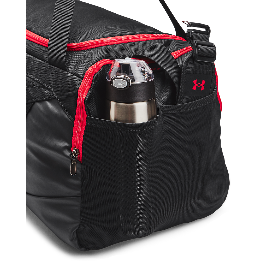 Under Armour Undeniable 5.0 Duffle Bag Medium - Black/Red - BLACK Thumbnail View 4