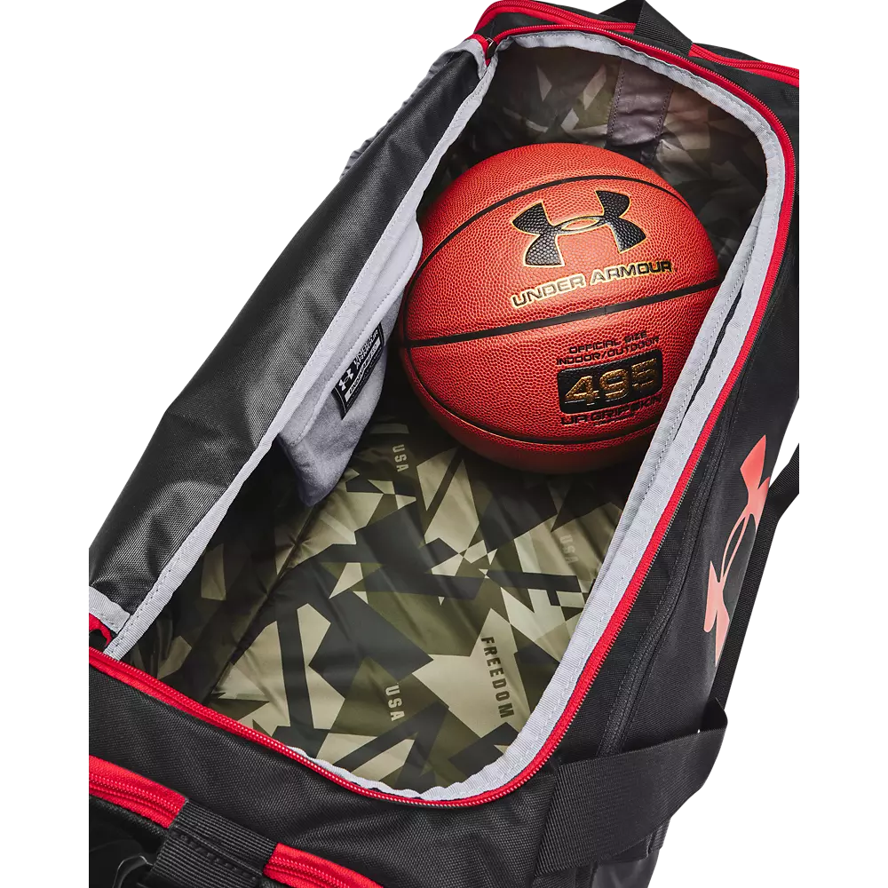 Under Armour Undeniable 5.0 Duffle Bag Medium - Black/Red - BLACK