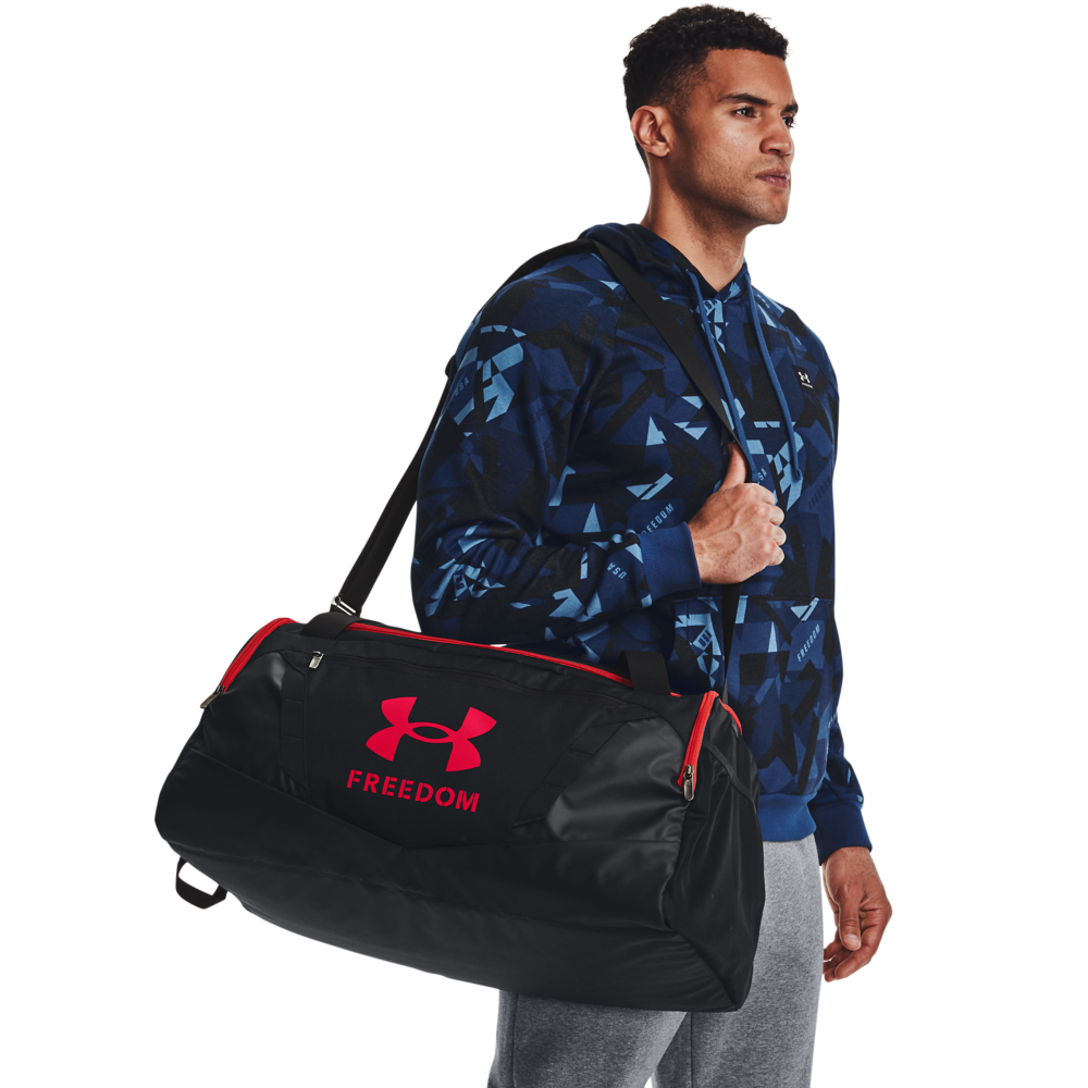 Under Armour Undeniable 5.0 Duffle Bag Medium - Black/Red - BLACK Thumbnail View 8