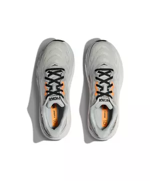 Hoka Clifton 9 Grey/Black Men's Running Shoe - Hibbett