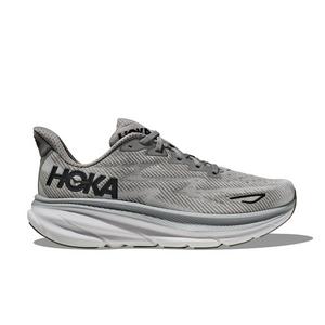 Hoka Clifton 9 "Harbor Mist/Black" Men's Running Shoe - GREY/BLACK