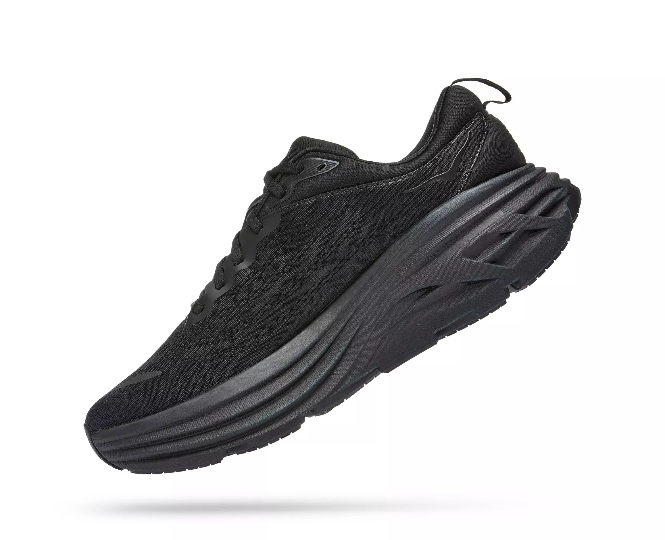 Hoka Bondi 8 Wide "Black" Men's Running Shoe - BLACK