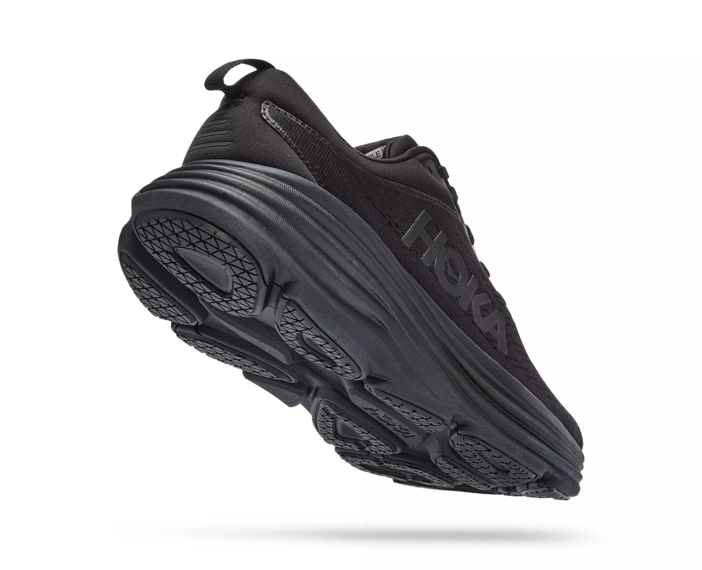Hoka Bondi 8 Wide "Black" Men's Running Shoe - BLACK