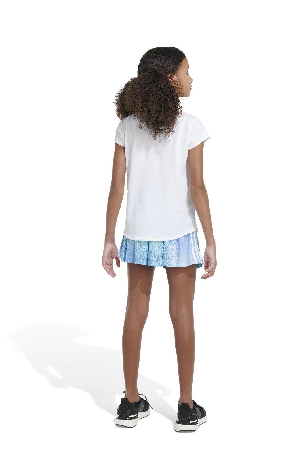adidas Big Girls' Printed Pleat Dance Shorts