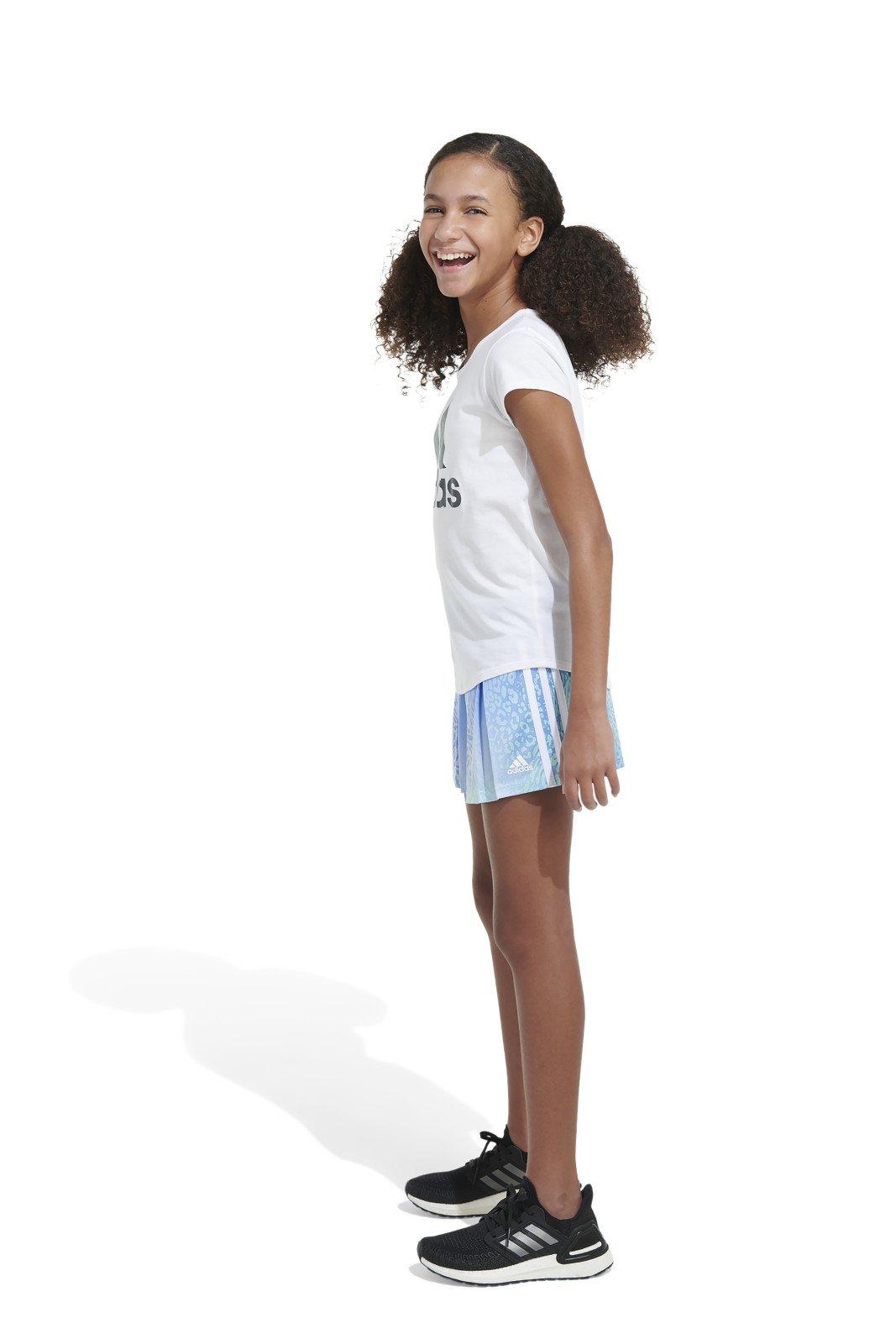 adidas Big Girls' Printed Pleat Dance Shorts