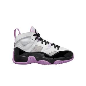Jordan Jumpman Two Trey "White/Black/Barely Grape/Rush Fuchsia" Grade School Girls' Shoe