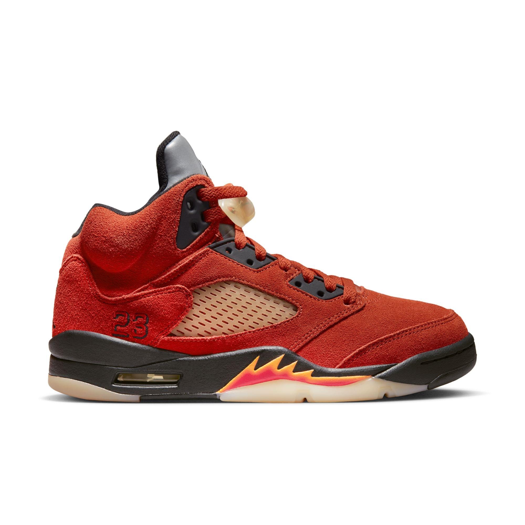 jordan 5 fire red womens