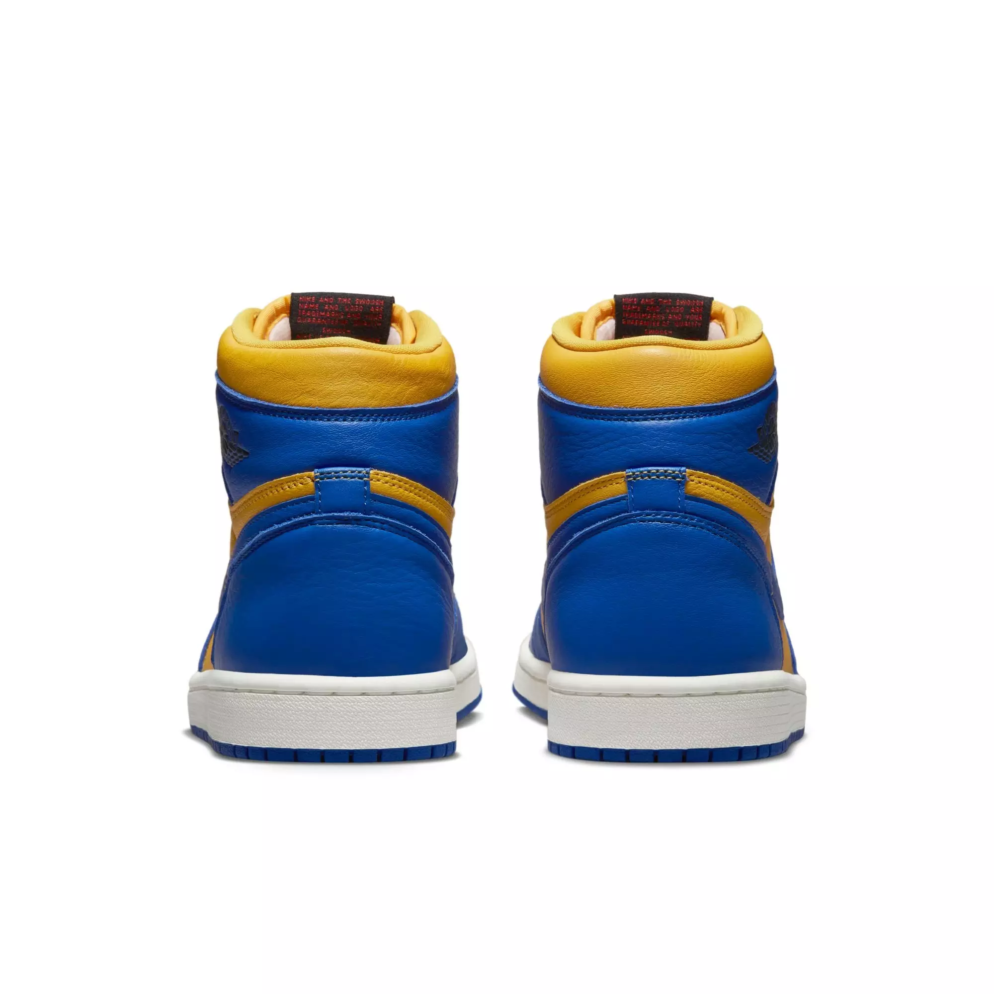 Jordan 1 Retro High OG "Game Royal & Victory Maze" Women's Shoe - Varsity Maize/Game Royal/Sail