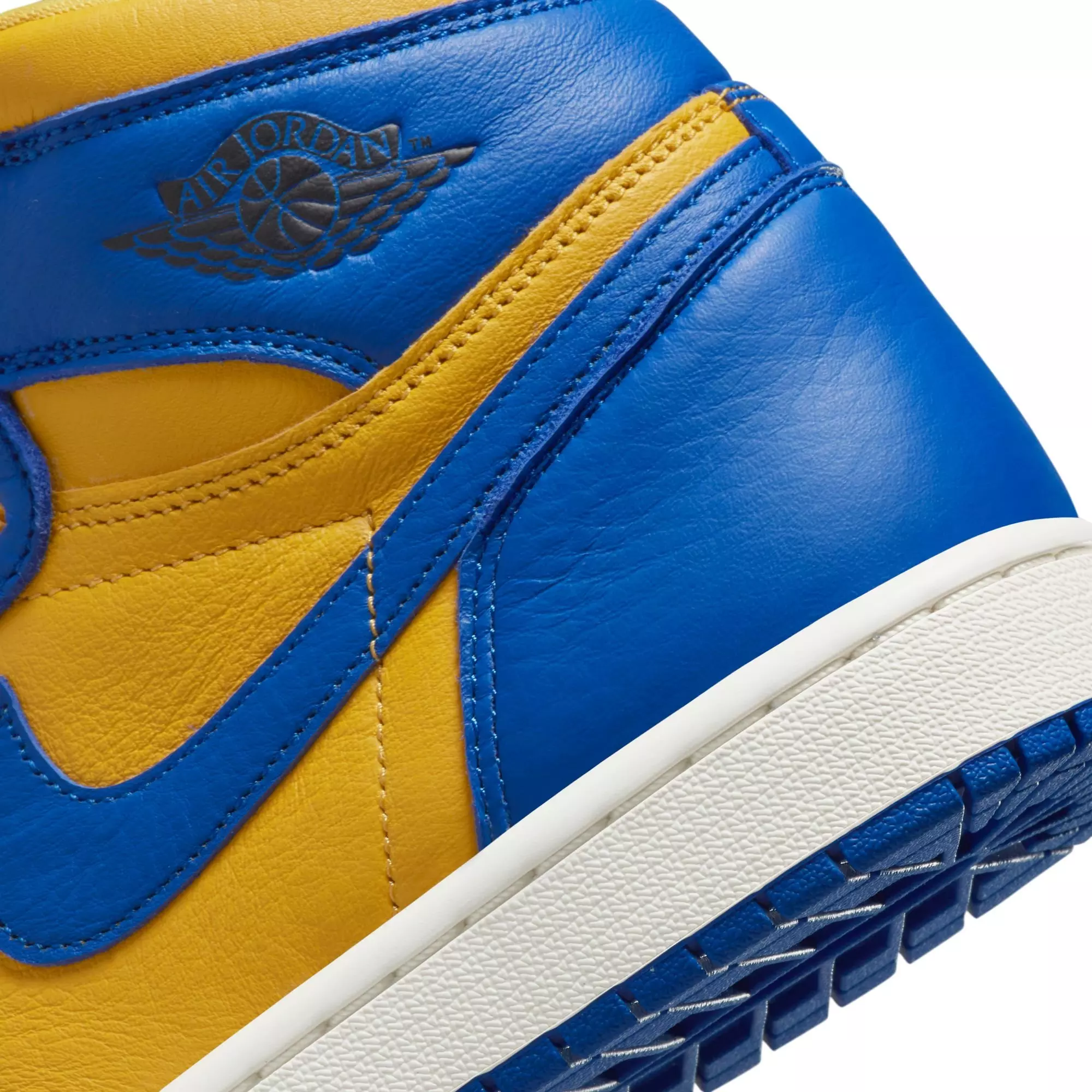 Jordan 1 Retro High OG "Game Royal & Victory Maze" Women's Shoe - Varsity Maize/Game Royal/Sail