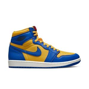 Jordan yellow hot sale and blue