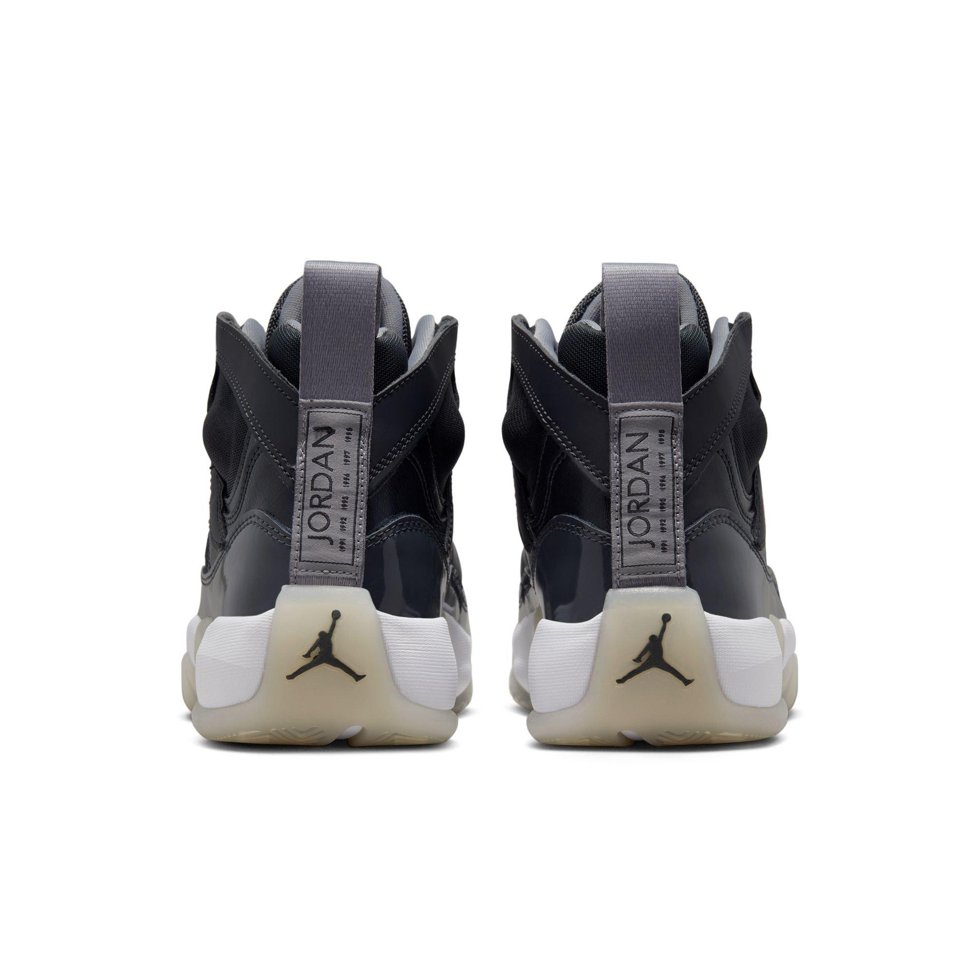 Jordan Jumpman Two Trey "Anthracite/Black/Cement Grey/White" Women's Shoe - BLACK/GREY Thumbnail View 7