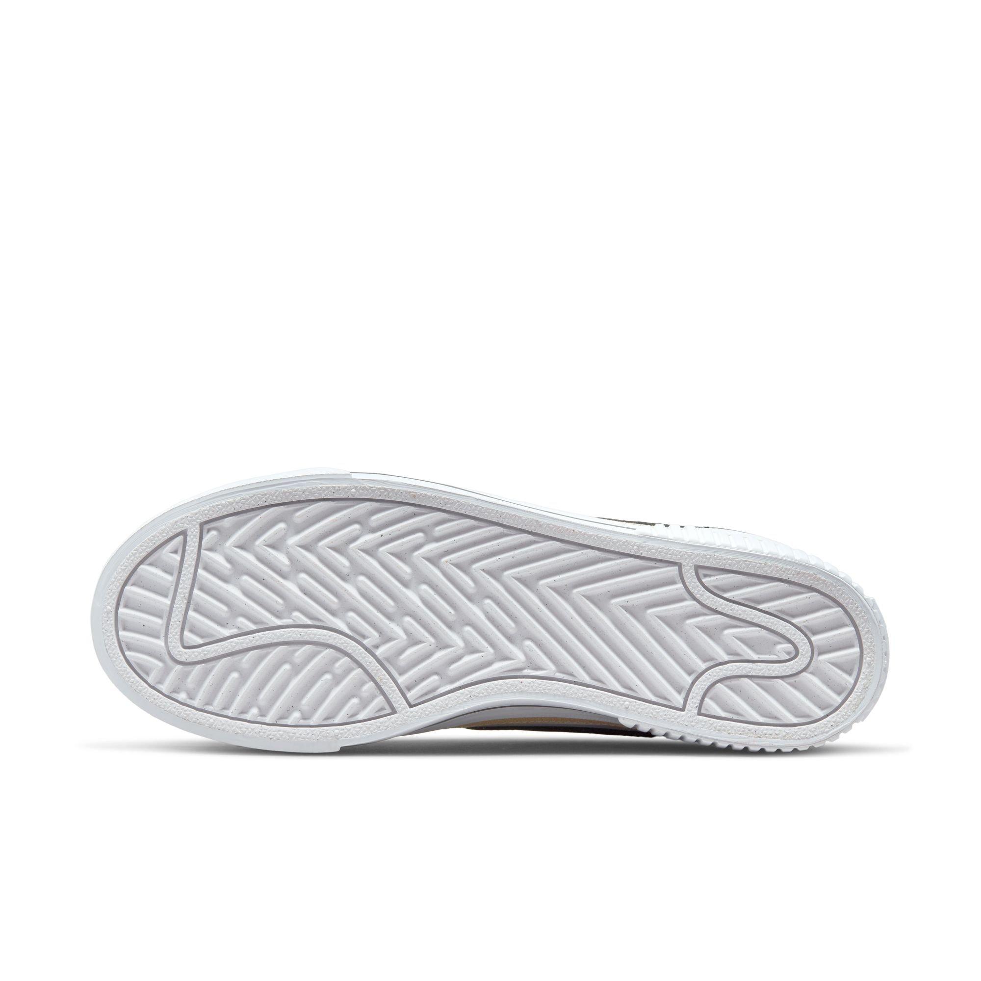 Nike Court Legacy Lift "White/Black/Hemp/Team Orange" Women's Shoe - WHITE/BLACK Thumbnail View 9