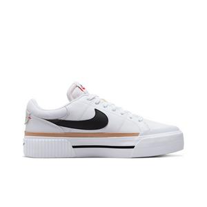 Nike Court Legacy Lift "White/Black/Hemp/Team Orange" Women's Shoe