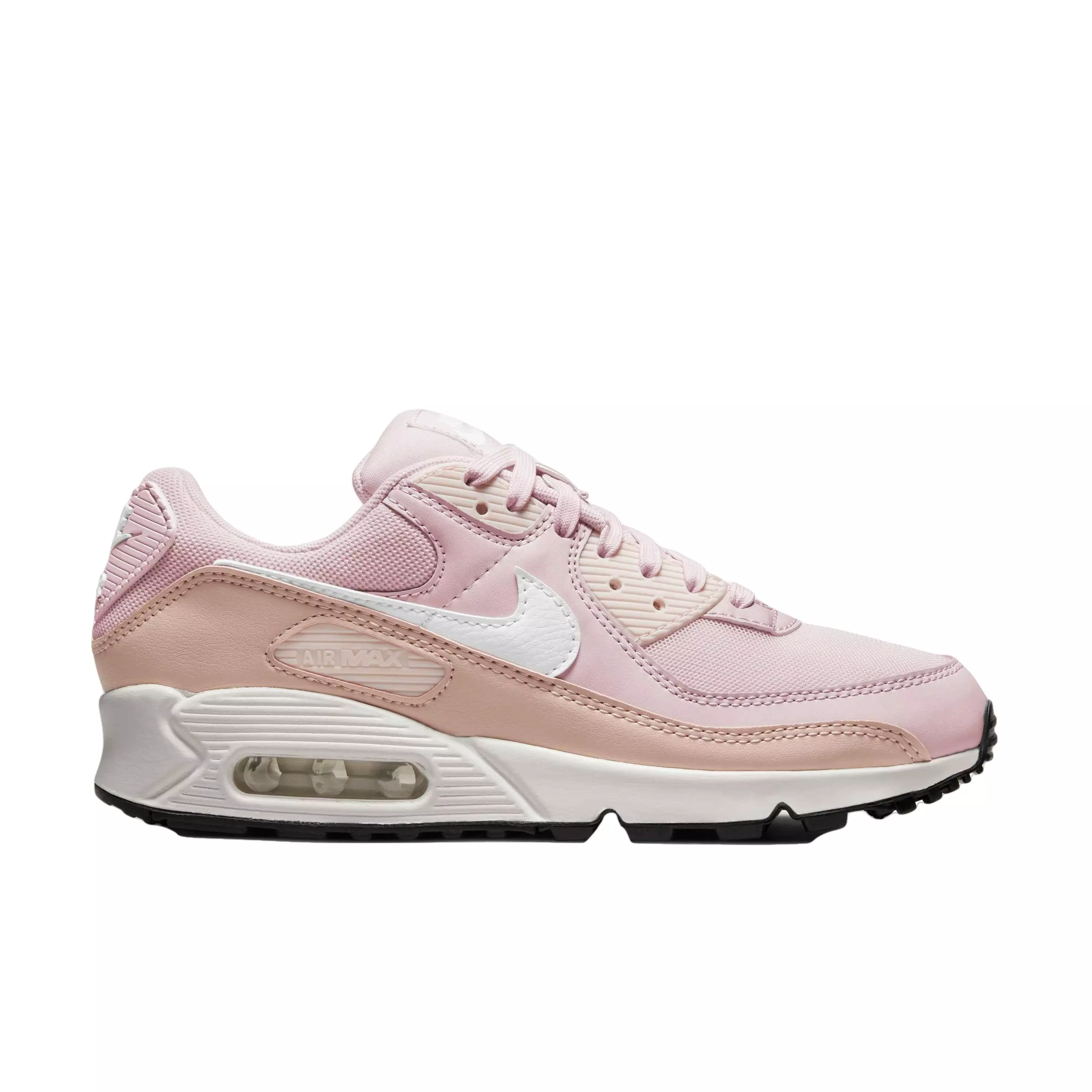 Nike Air Max 90 Barely Rose/Summit White/Pink Oxford Women's Shoe -  Hibbett