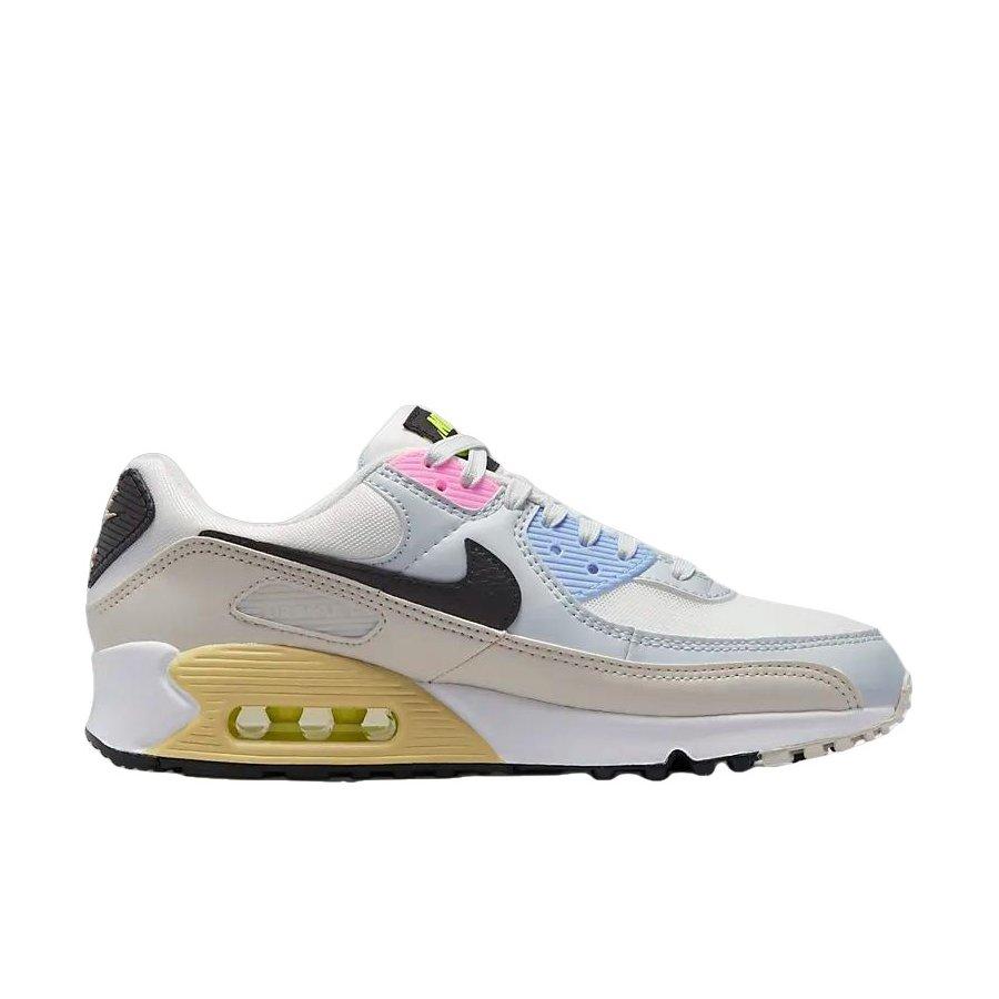 Nike Air Max 90 Summit White/Light Bone/Pure Platinum/Black Women's Shoe  - Hibbett