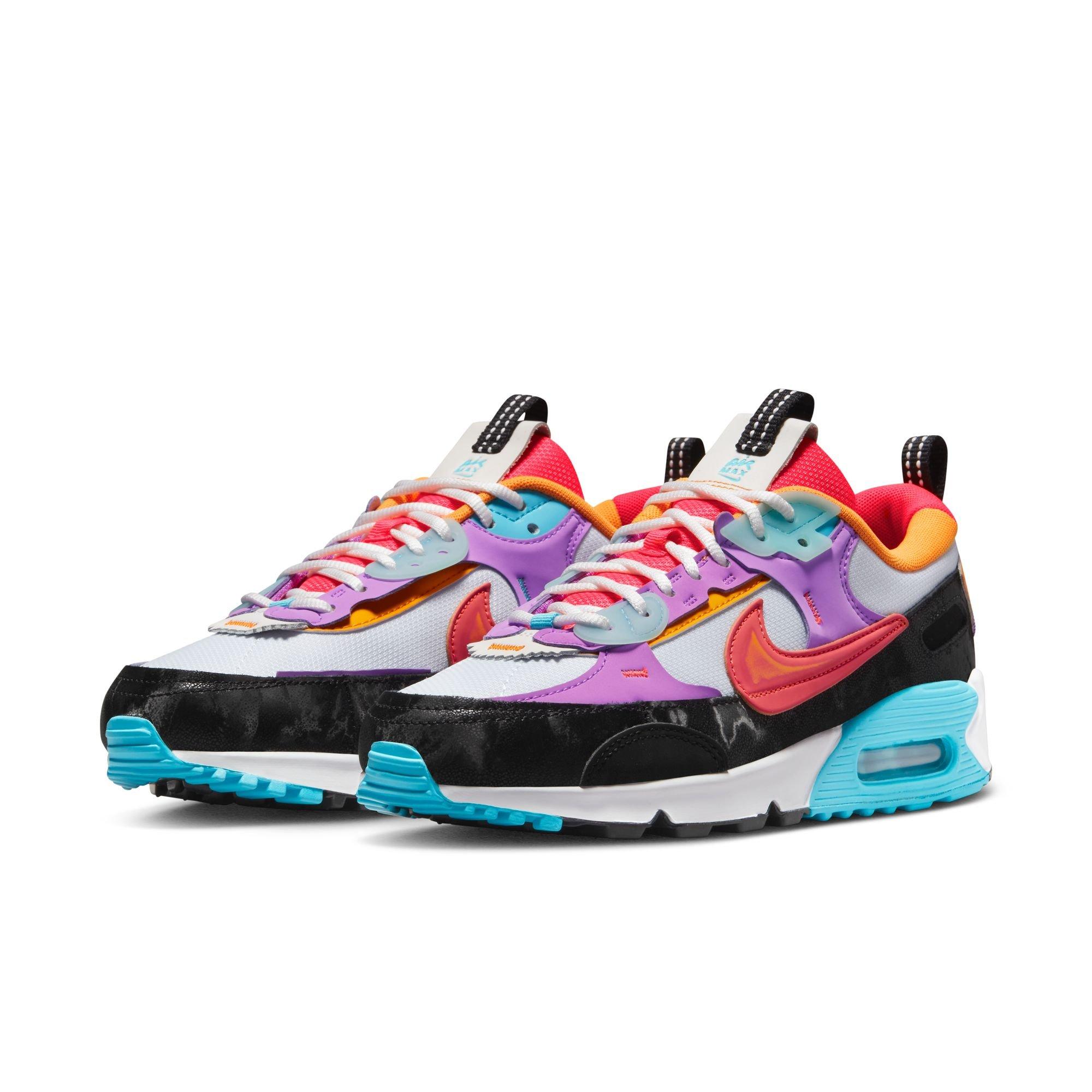 Nike Air Max 90 Futura White Bright Crimson Fuchsia Dream Women s Shoe Hibbett