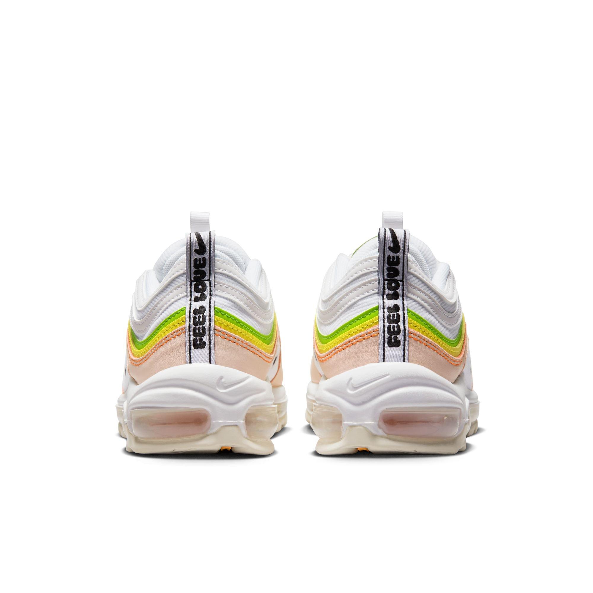 White pink green clearance air max 97