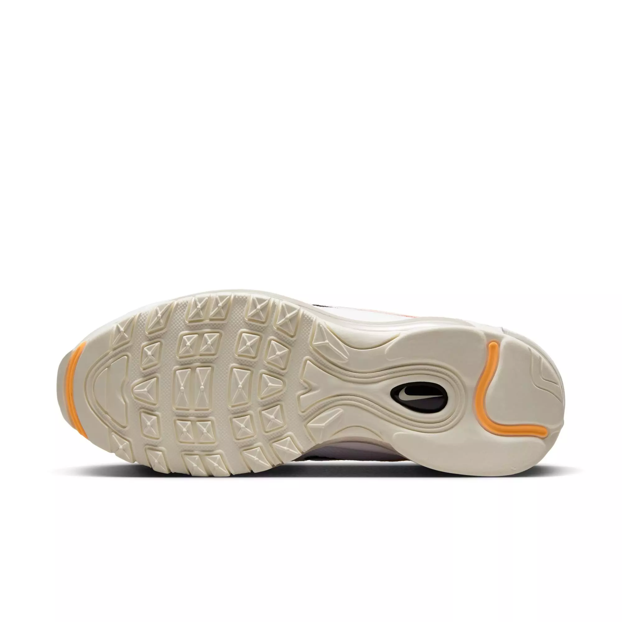 Nike Air Max 97 "White/Pearl Pink/Action Green" Women's Shoe - BLACK/PINK/WHITE