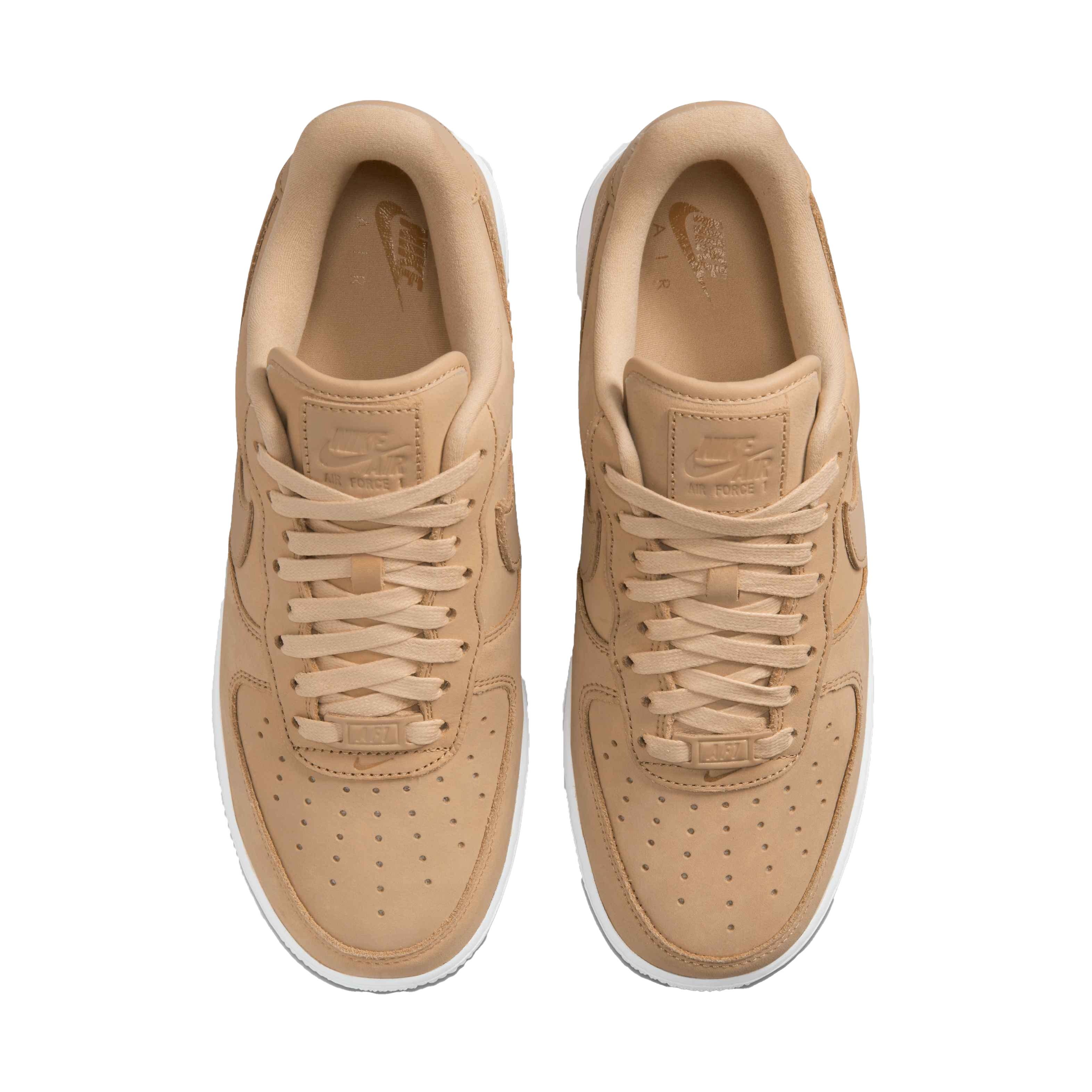 White and tan 2024 air force ones