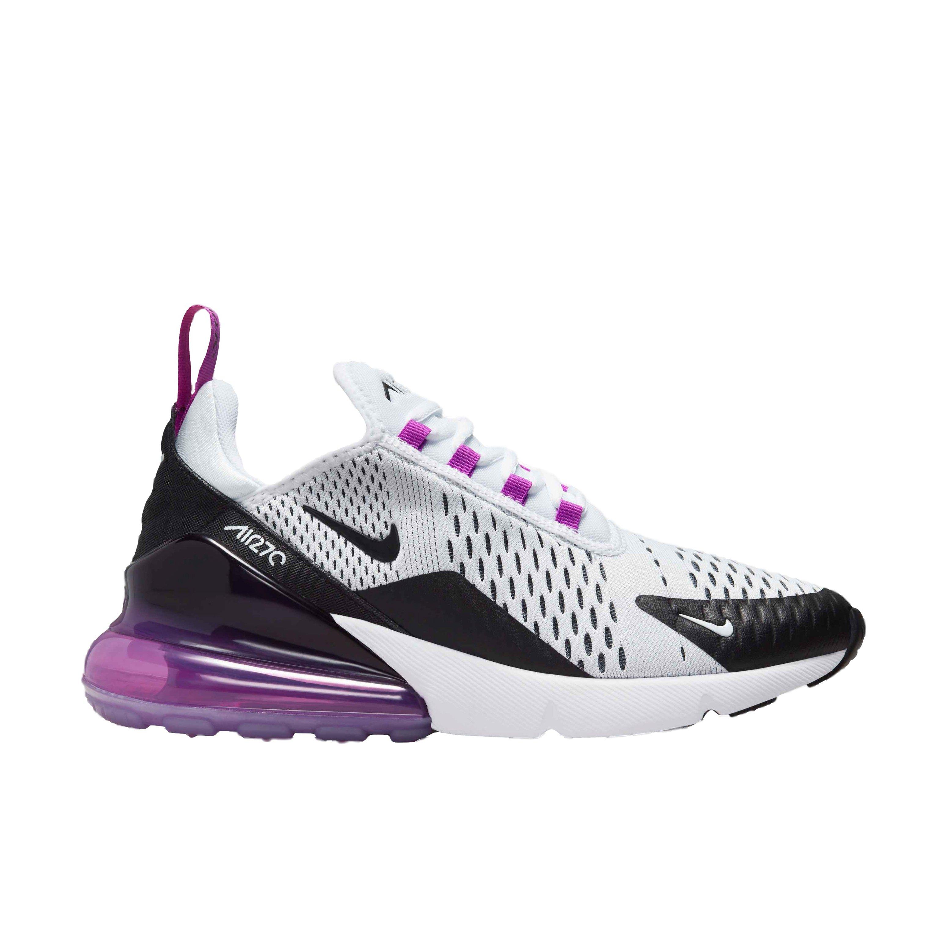 White & Purple Air Max 270 Sneakers