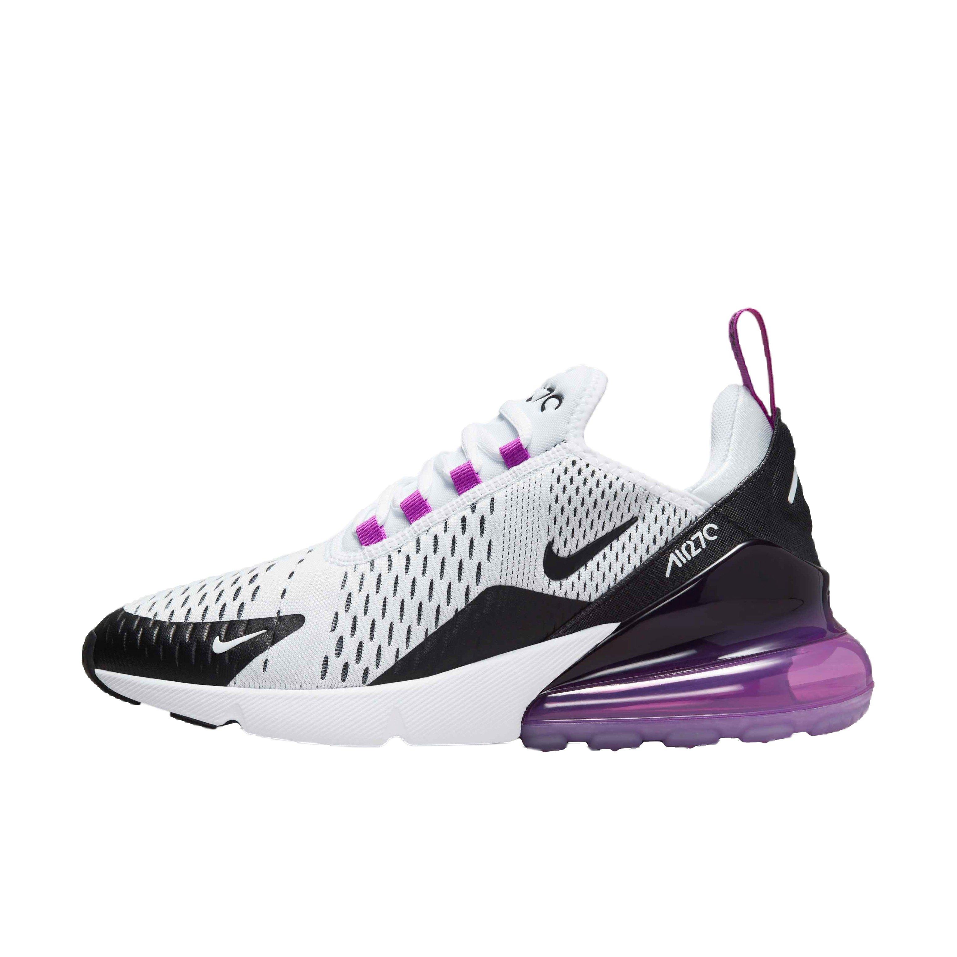 Nike Air Max 270 White/Black/Fuchsia Dream Women's Shoe - Hibbett