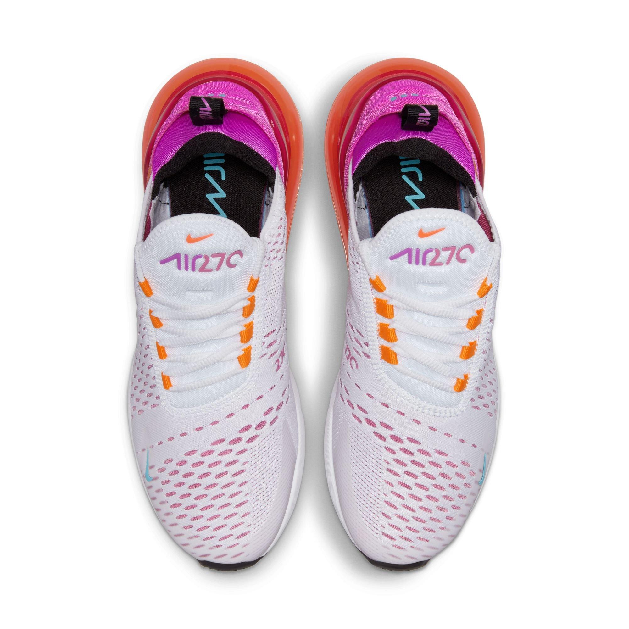 Nike Air Max 270 White/Bright Crimson/Fuchsia Dream Women's Shoe -  Hibbett