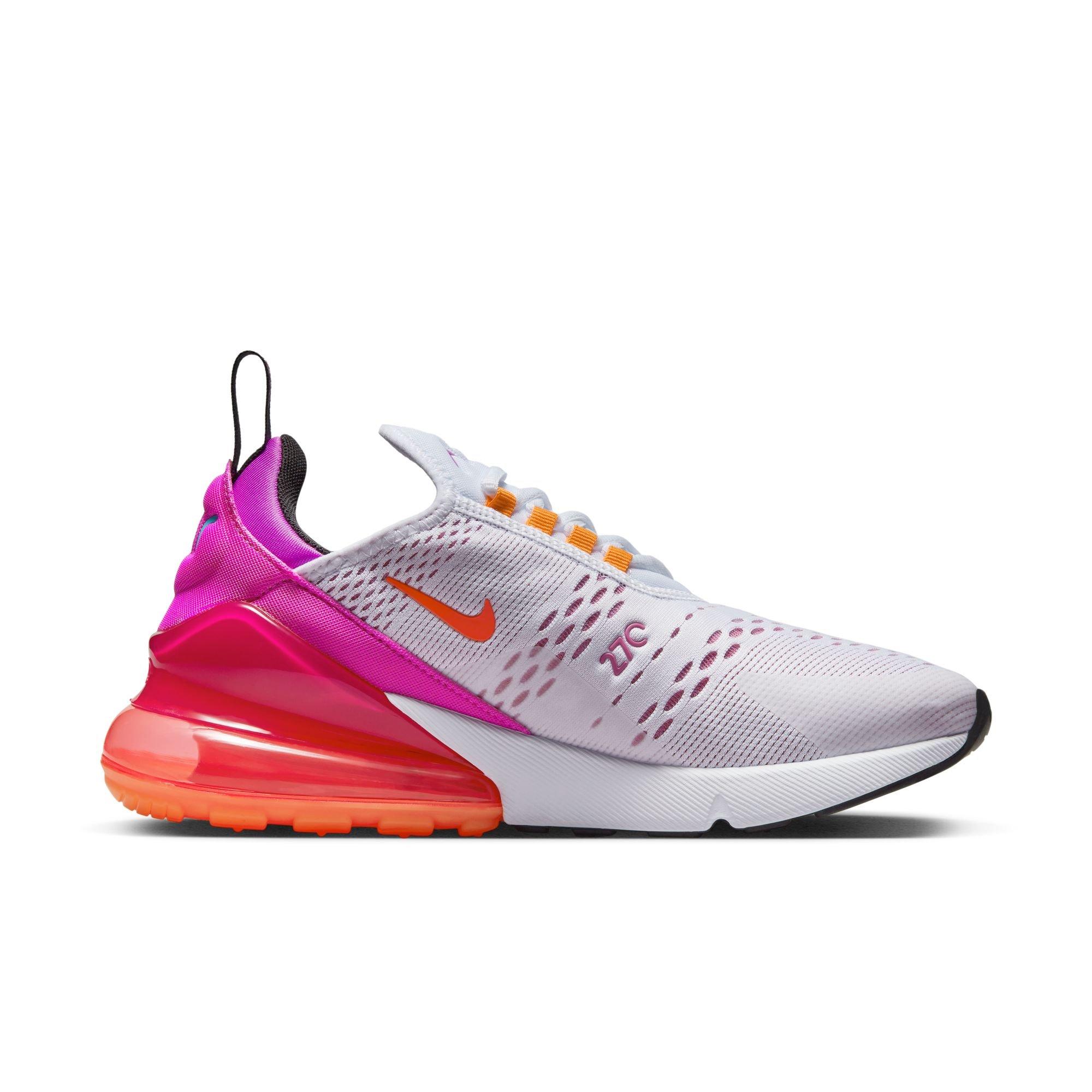 Nike Air Max 270 "White/Bright Crimson/Fuchsia Dream" Women's Shoe Hibbett | City Gear