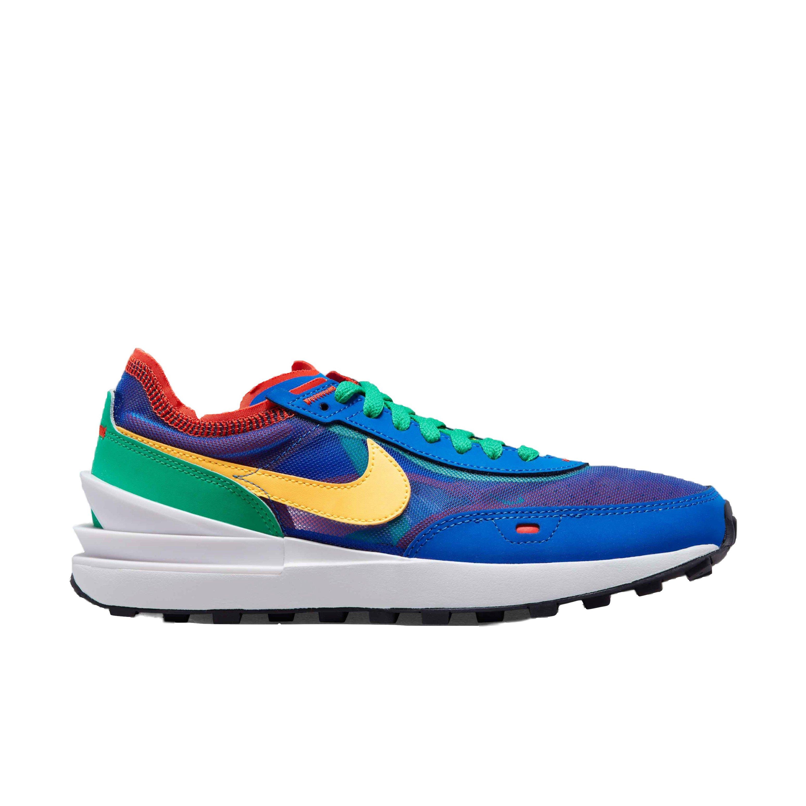 Nike Waffle One "Game Royal/Citron Pulse/Stadium Green" Women's Shoe - ROYAL/CITRON/GREEN Thumbnail View 1