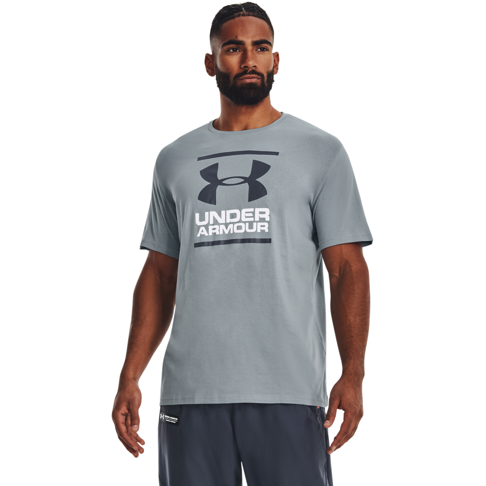 Under Armour Men's GL Foundation Logo Tee-Blue - BLUE Thumbnail View 1