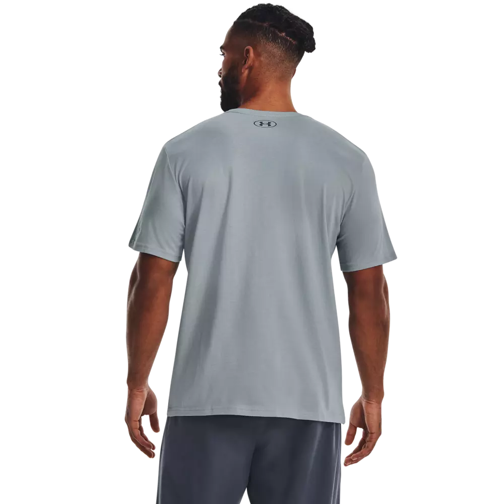 Under Armour Men's GL Foundation Logo Tee-Blue - BLUE