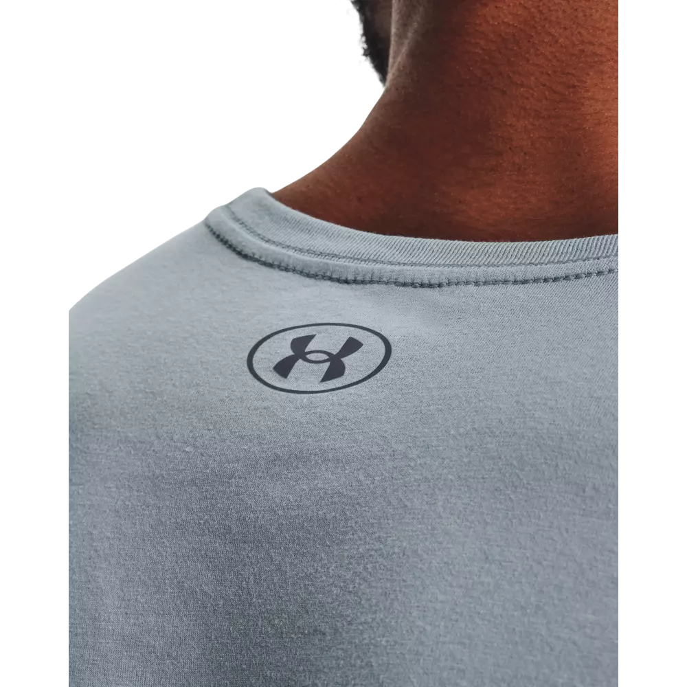 Under Armour Men's GL Foundation Logo Tee-Blue - BLUE