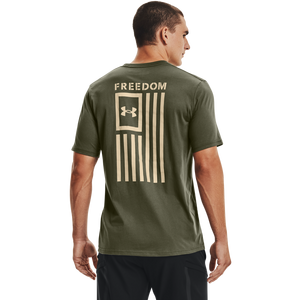 Under Armour Men's Freedom Flag Tee-Green