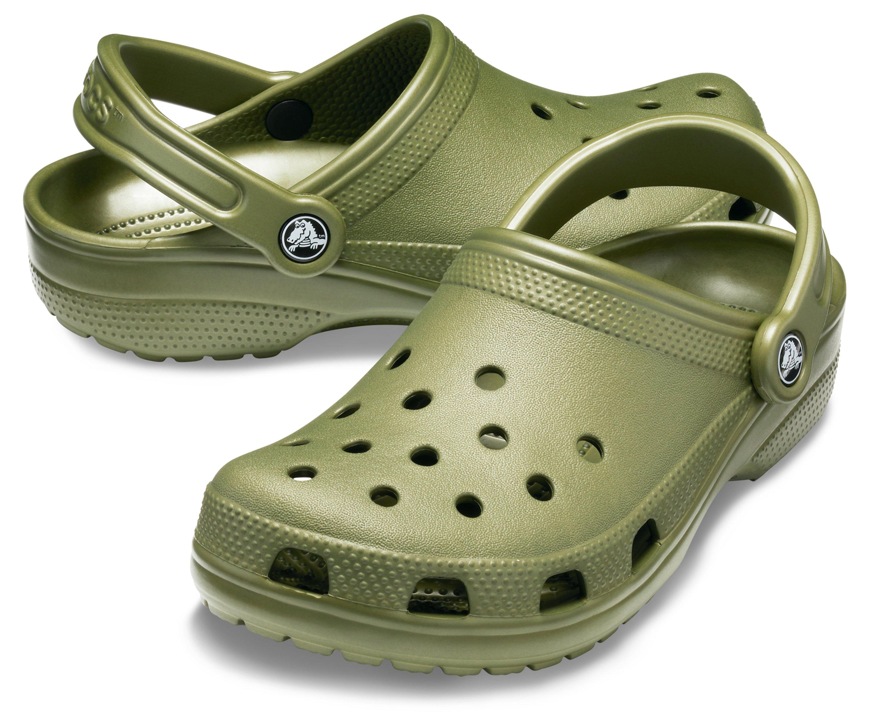 Crocs Green Slippers for Men