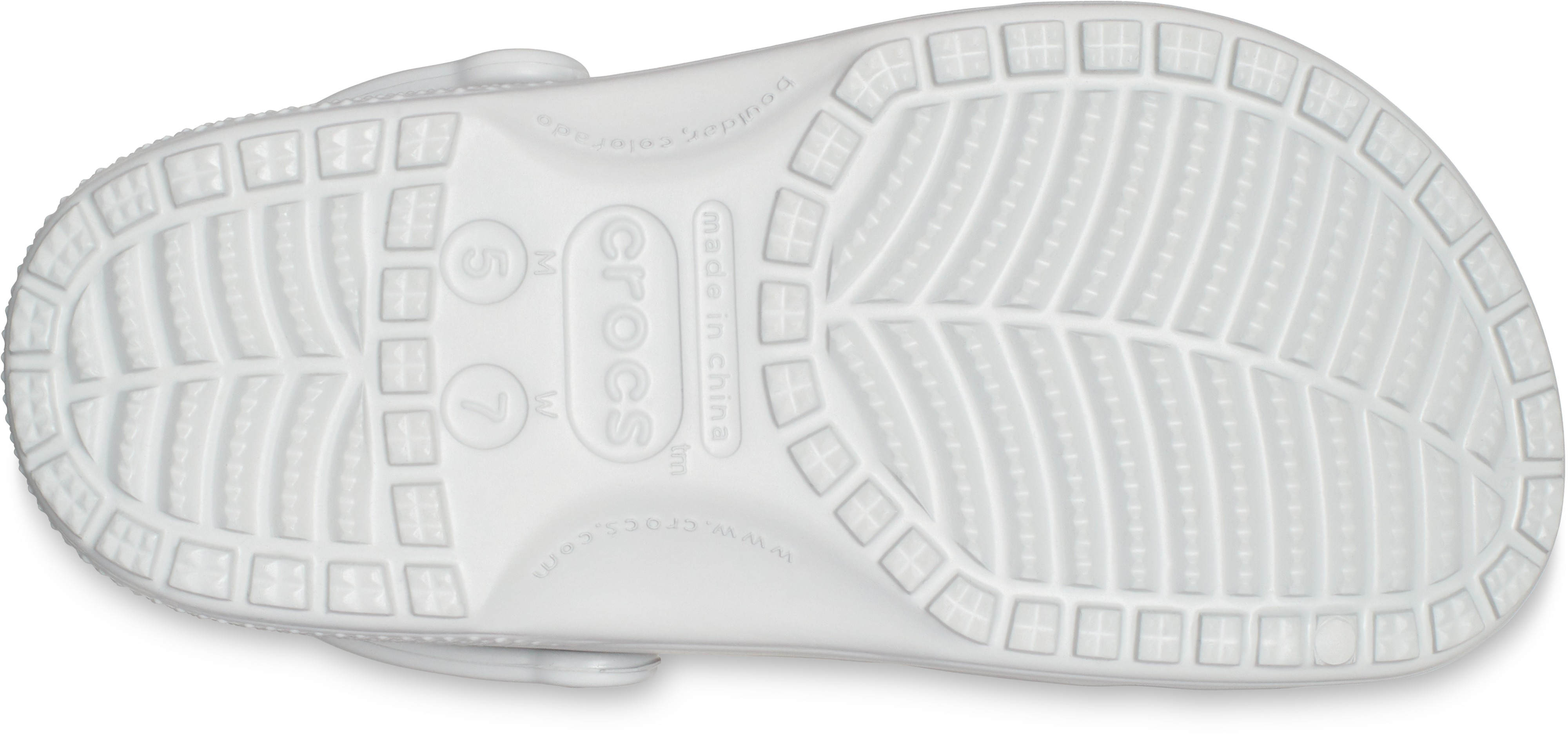 Crocs Classic "Atmosphere Grey" Men's Clog - GREY Thumbnail View 5