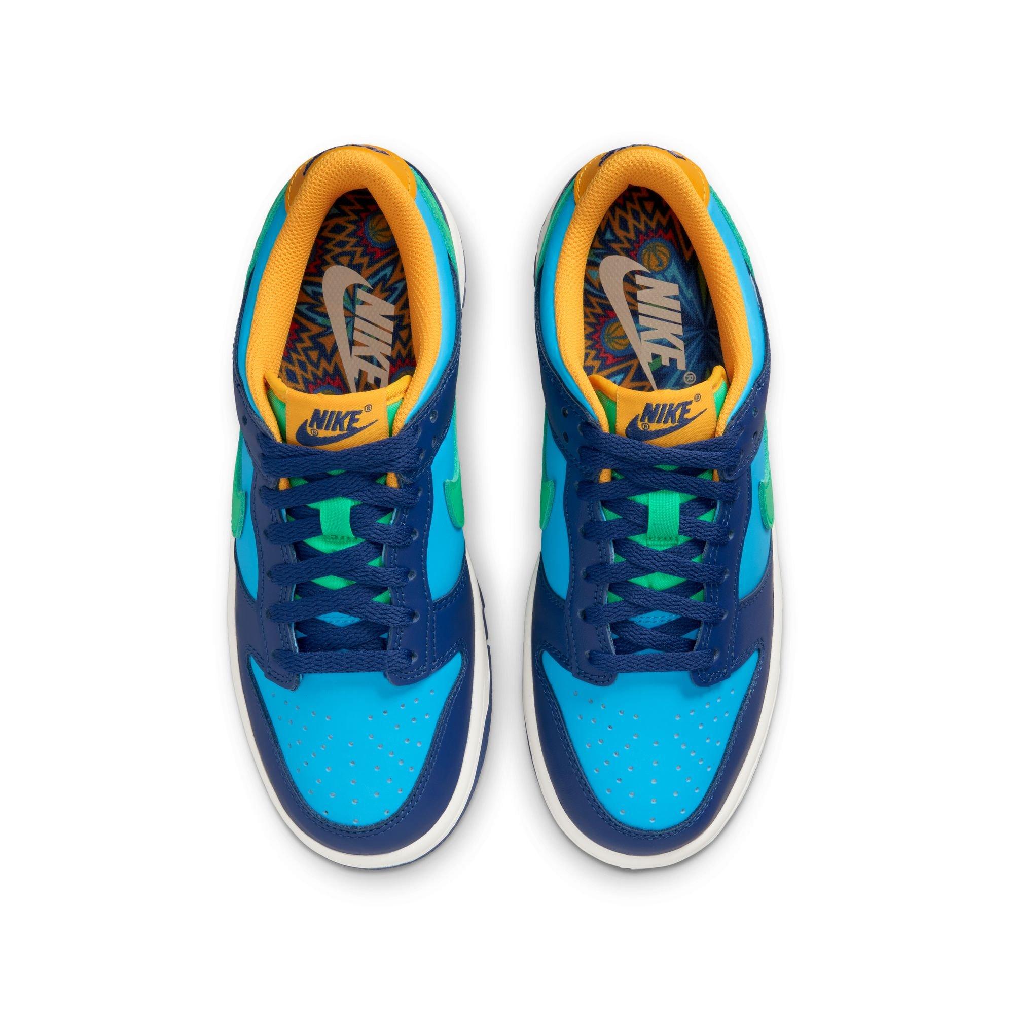 Nike Dunk Low Baltic Blue/Electric Algae/Deep Royal Grade School Kids'  Shoe
