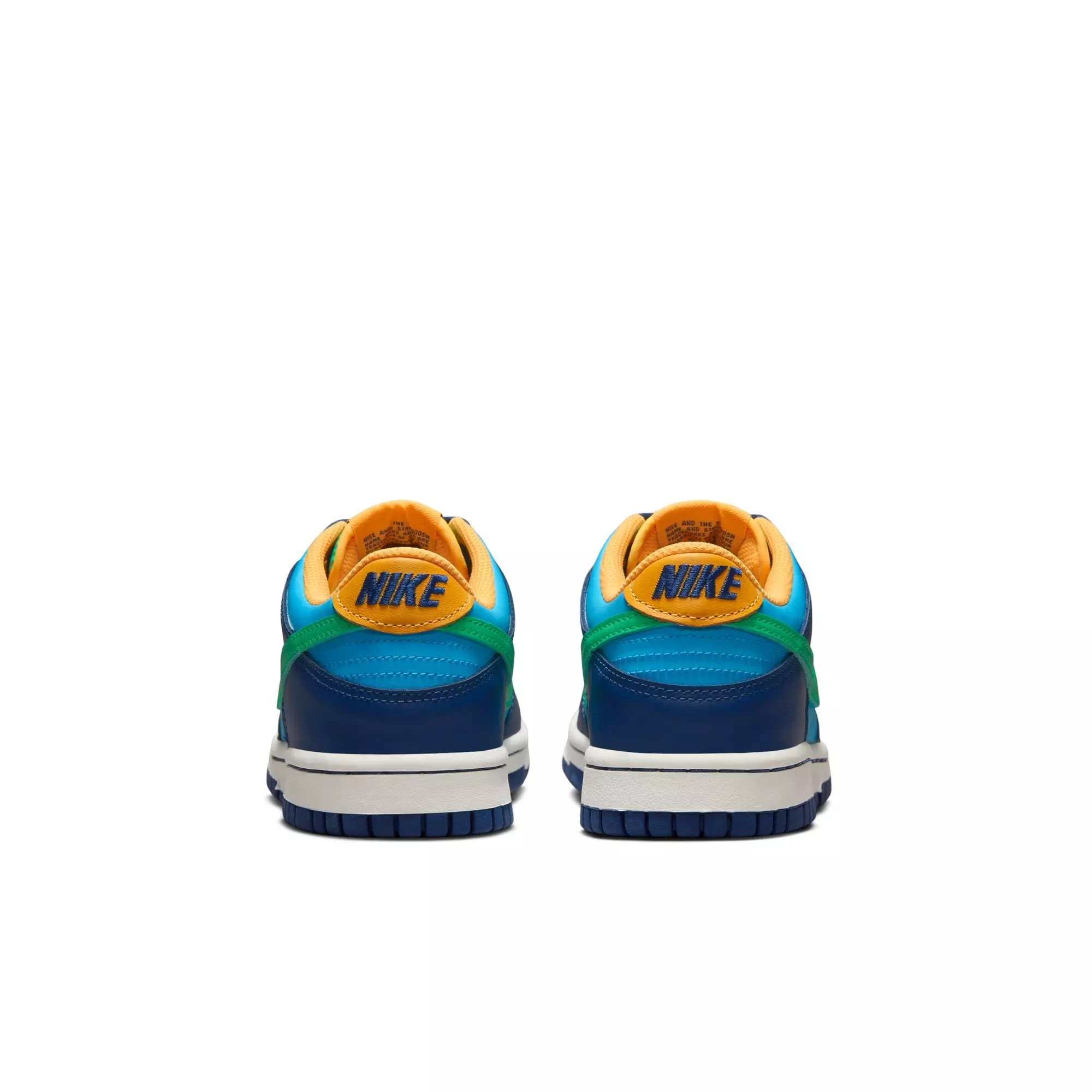 Nike Dunk Low "Baltic Blue/Electric Algae/Deep Royal" Grade School Kids' Shoe - BALTIC BLUE/ELECTRIC ALGAE/DEEP ROYAL