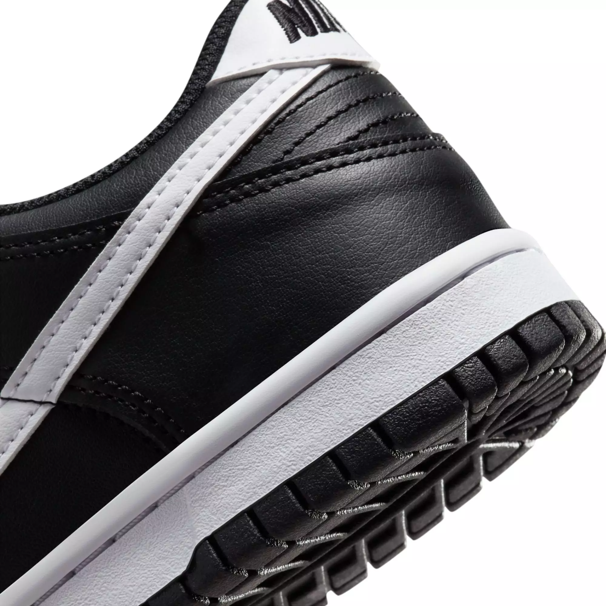 Nike Dunk Low "Black/White/Black" Grade School Boys' Shoe - BLACK/WHITE/BLACK