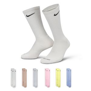 Nike Everyday Plus Cushioned Training Crew Socks (6 Pairs)-Multi-Color