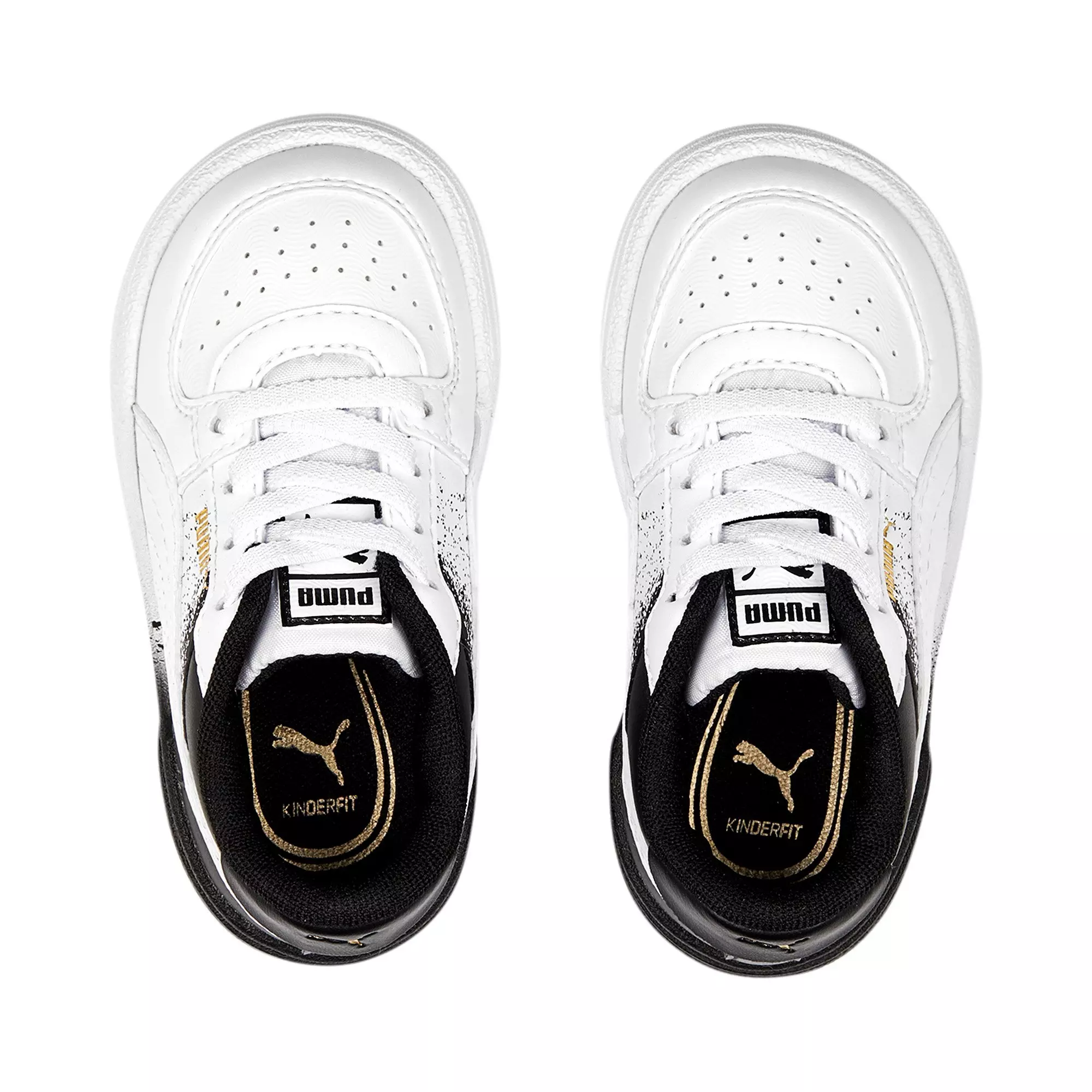 PUMA CA Pro Classic "Sprayed Black/White" Toddler Boys' Shoe - BLACK/WHITE