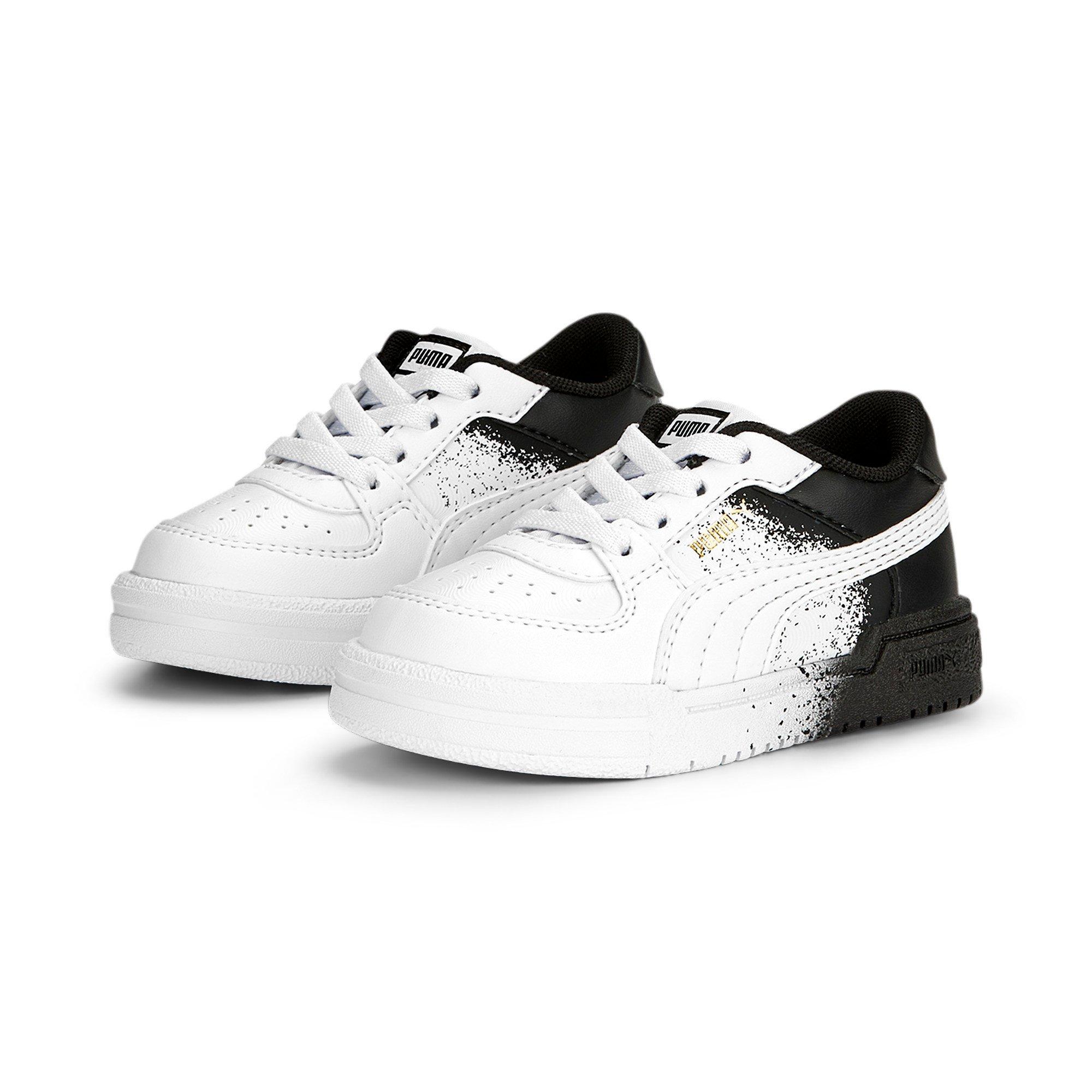 PUMA CA Pro Classic "Sprayed Black/White" Toddler Boys' Shoe - BLACK/WHITE Thumbnail View 4
