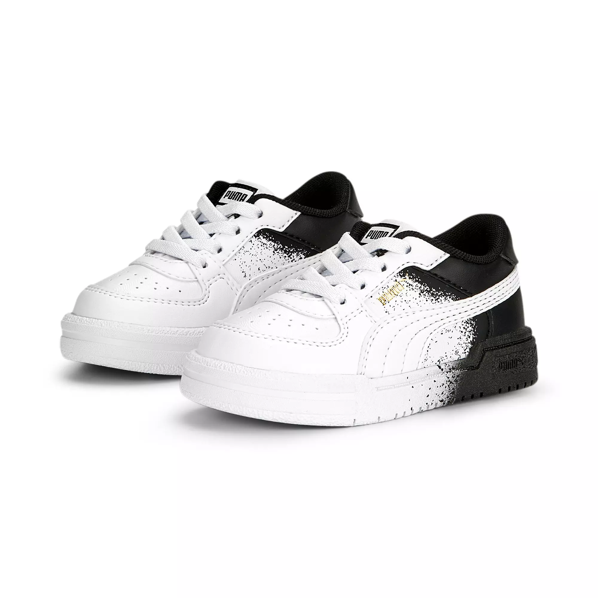 PUMA CA Pro Classic "Sprayed Black/White" Toddler Boys' Shoe - BLACK/WHITE