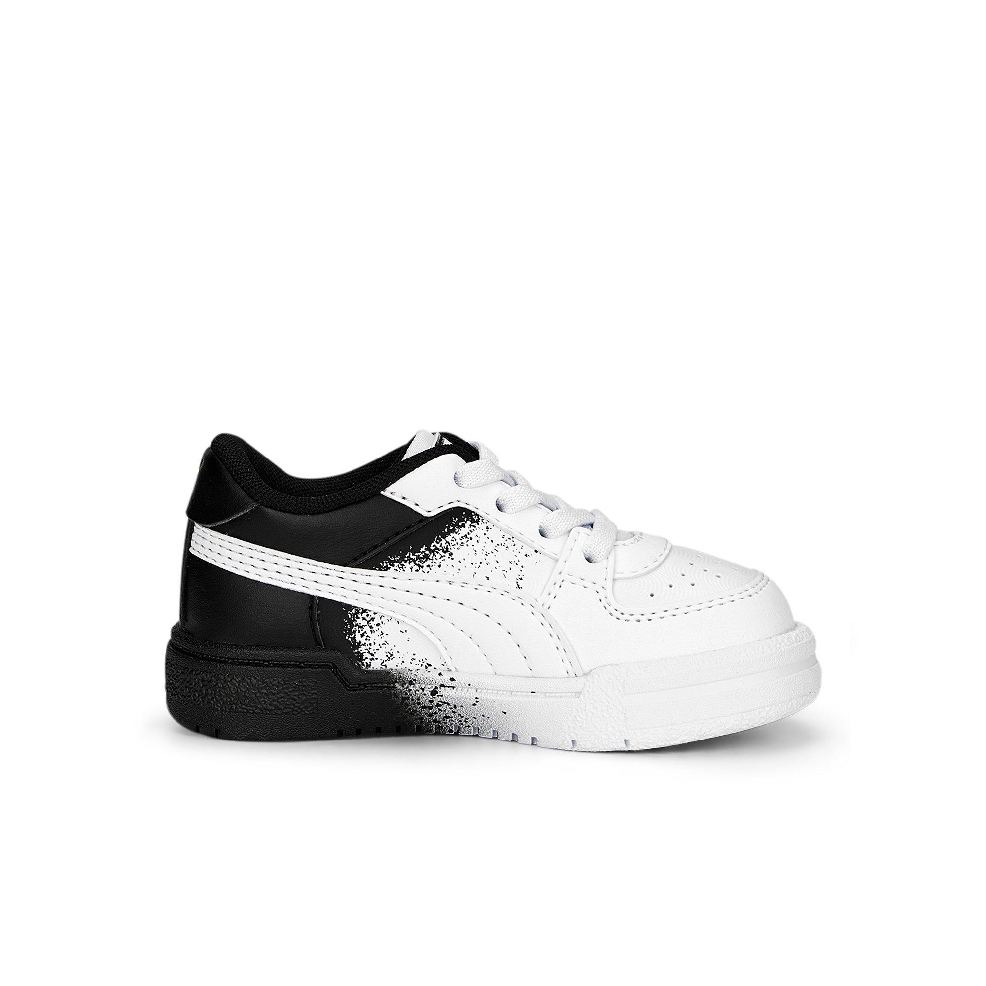 PUMA CA Pro Classic "Sprayed Black/White" Toddler Boys' Shoe - BLACK/WHITE Thumbnail View 1