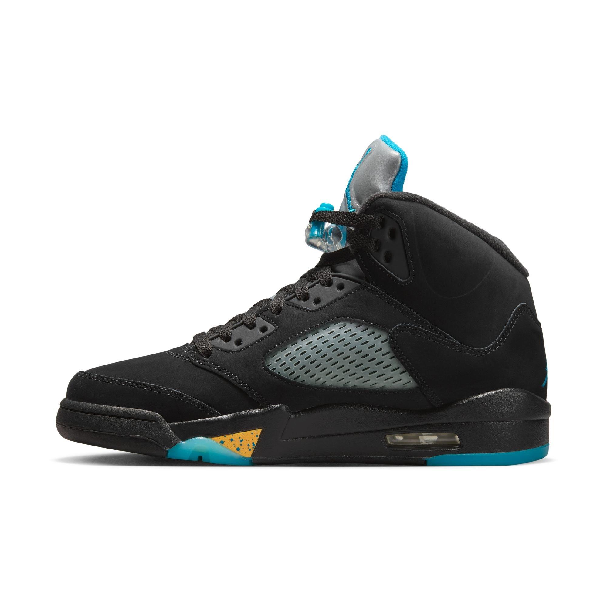 Jordan 5 Retro Black Aquatone Taxi Men s Shoe