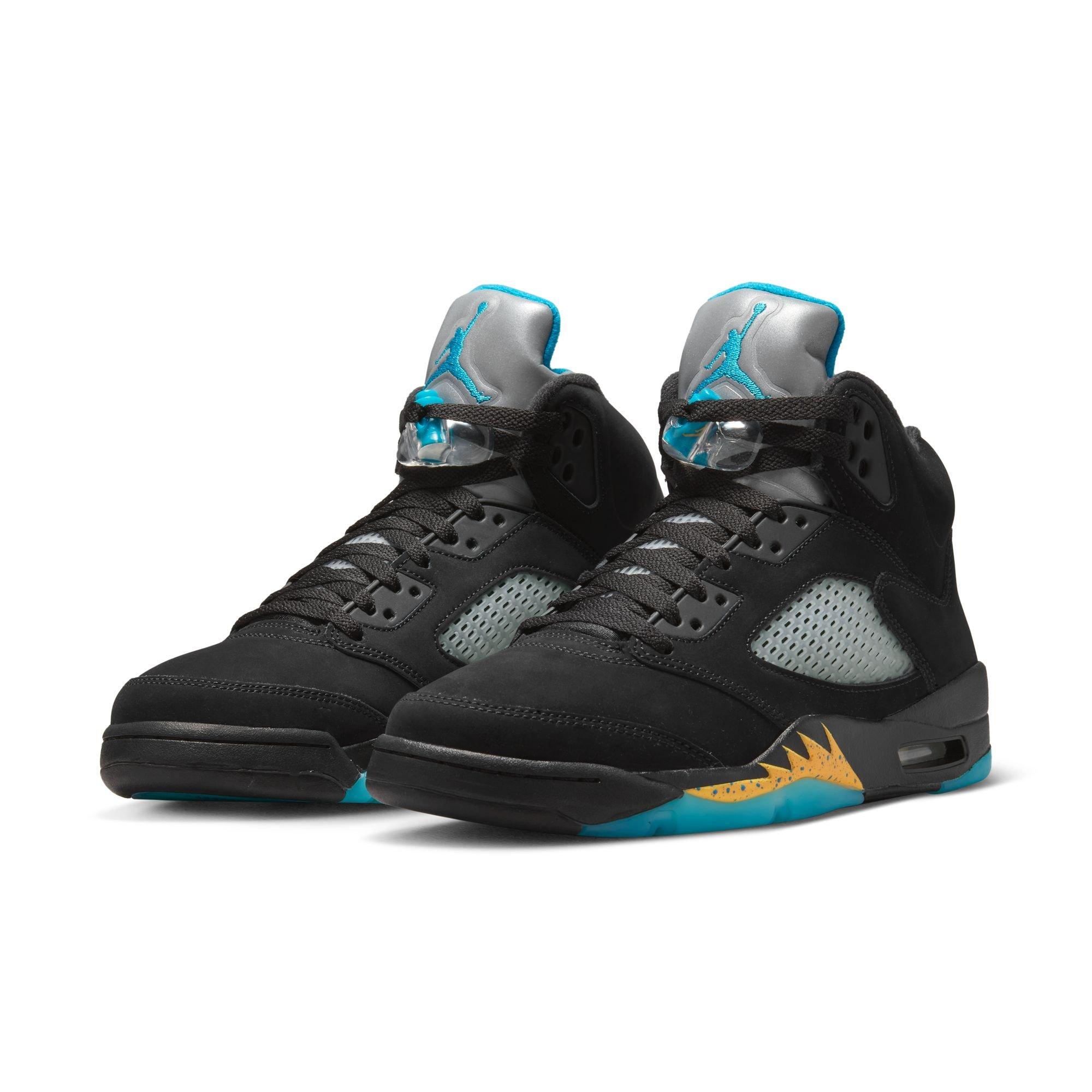 Black jordan shop 5 mens