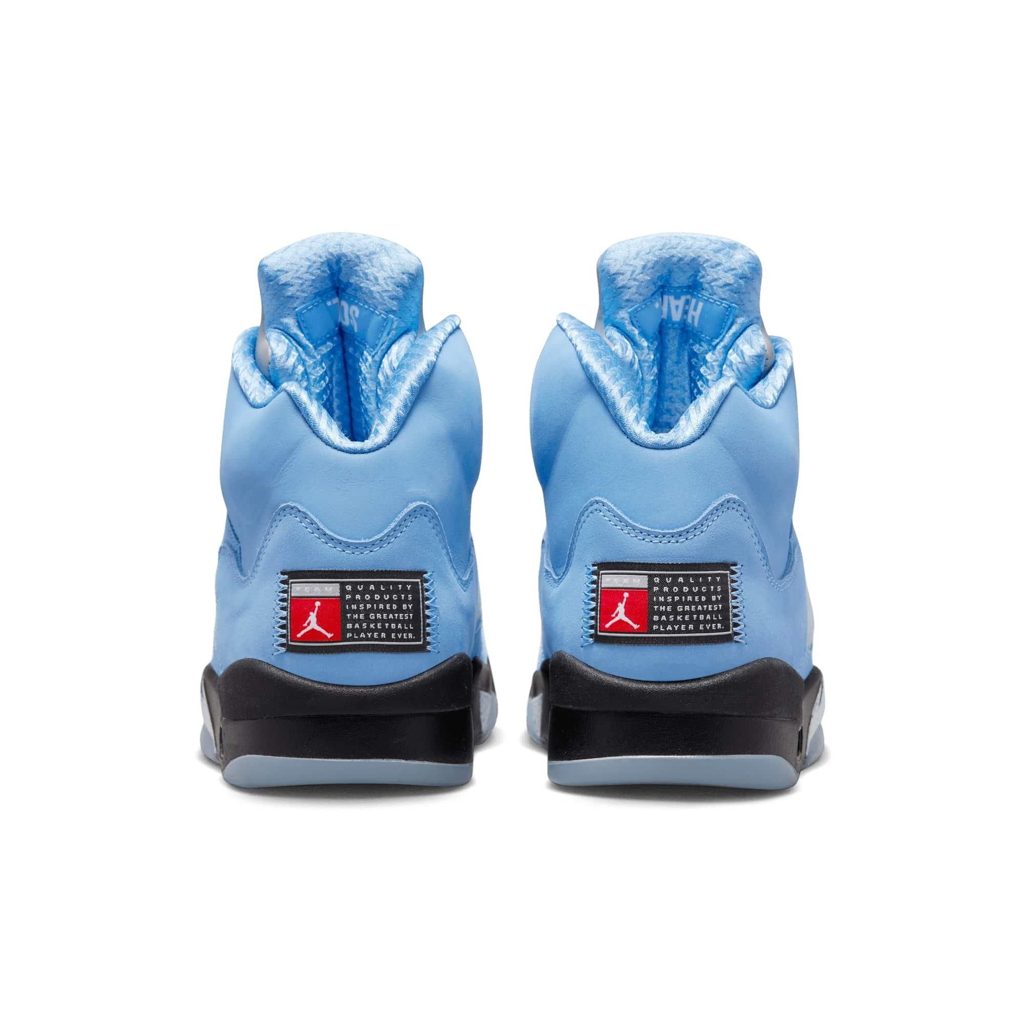 Air jordan 5 on sale unc