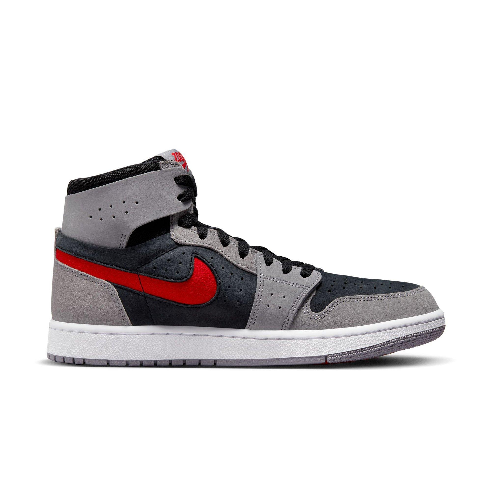 Jordan AIR JORDAN 1 ZM 2 - High-top trainers - cement grey/white/university  blue/grey 