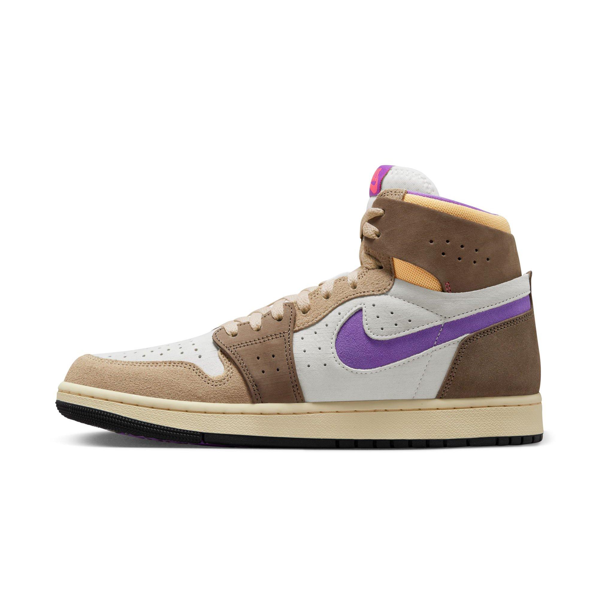 Jordan 1 Zoom Comfort 2 "Palomino/Melon Tint/Wild Berry/Desert" Men's Shoe - BROWN Thumbnail View 5