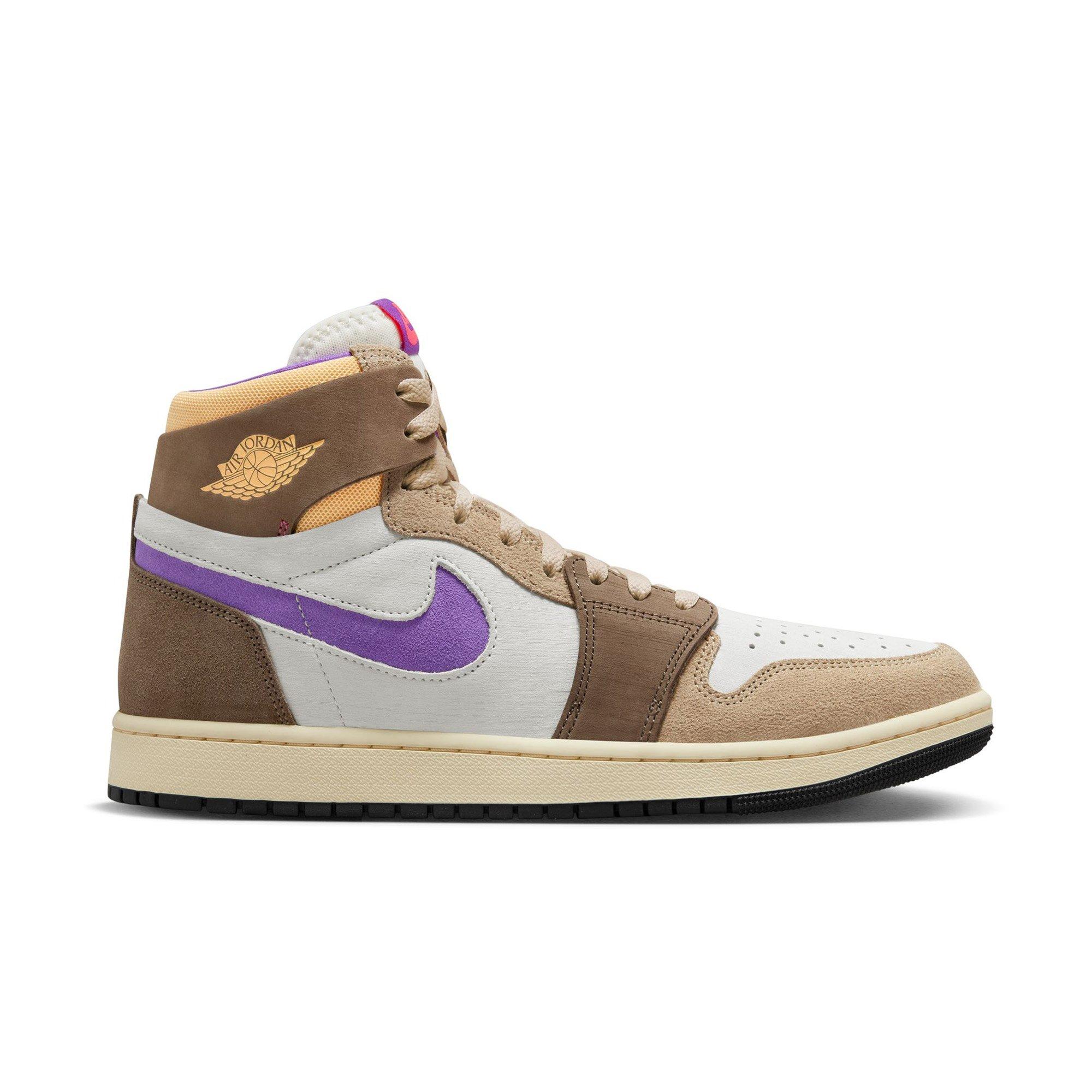 Jordan 1 Zoom Comfort 2 "Palomino/Melon Tint/Wild Berry/Desert" Men's Shoe - BROWN Thumbnail View 1