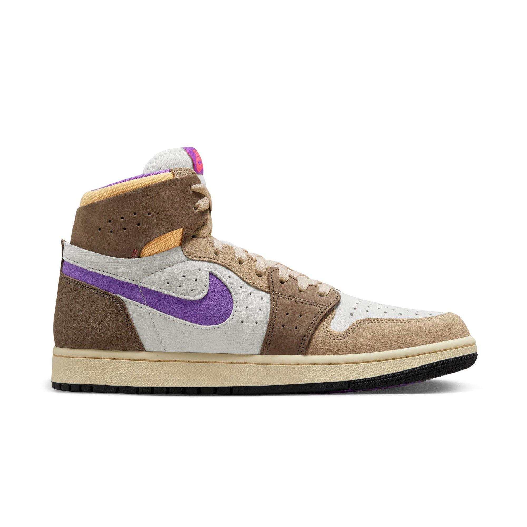 Jordan 1 Zoom Comfort 2 "Palomino/Melon Tint/Wild Berry/Desert" Men's Shoe - BROWN Thumbnail View 2