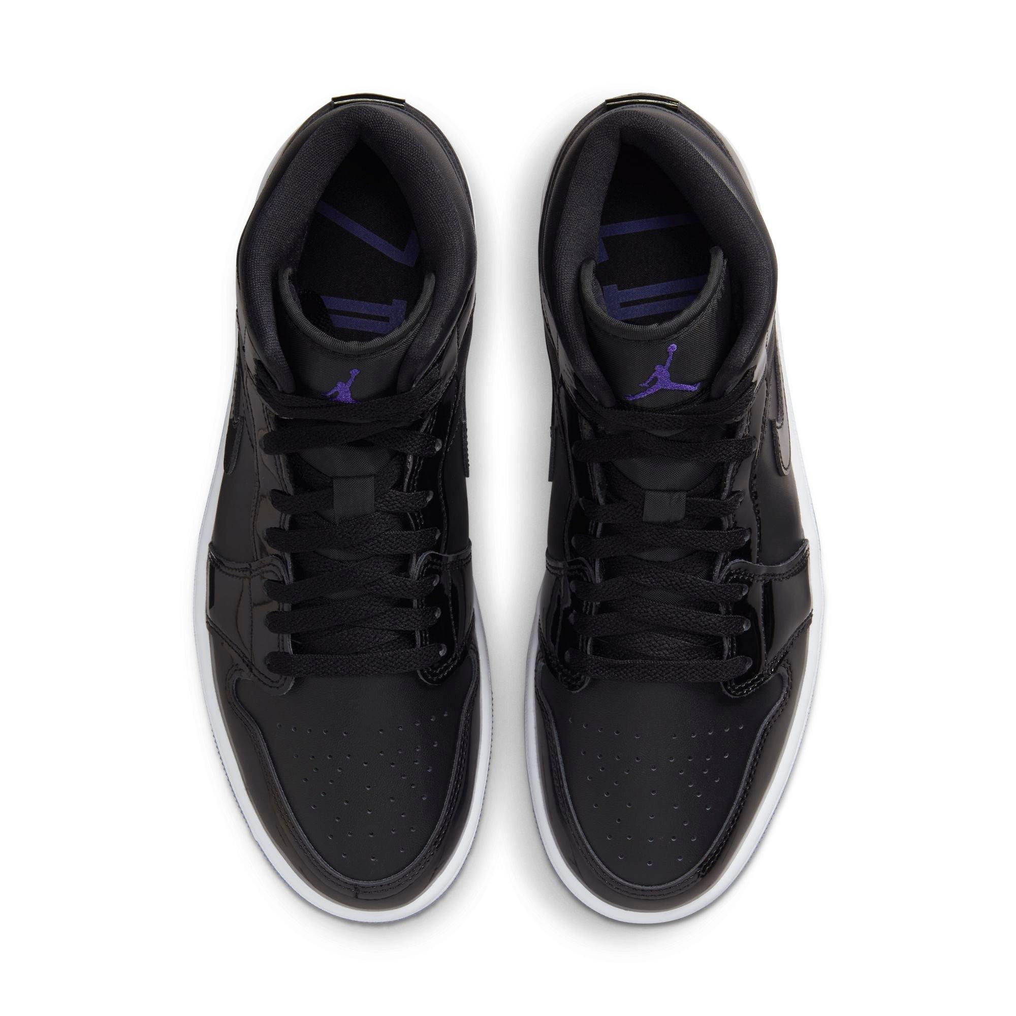 Jordan 1 Mid SE Men's "Black/Dark Concord/White"  Shoe